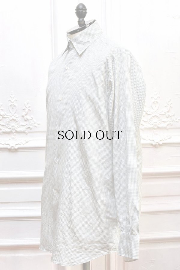 画像2: MAATEE＆SONS　" ELIZABETH REGULAR COLLAR SHIRTS "　col.BLACK WHITE