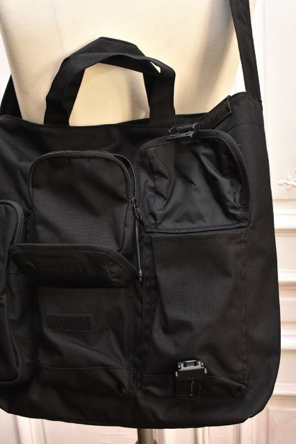 画像2: BAICYCLON by Bagjack　" MULTI POCKET 2WAY TOTE - MEDIUM "　col.Black