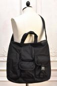 画像1: BAICYCLON by Bagjack　" MULTI POCKET 2WAY TOTE - MEDIUM "　col.Black (1)