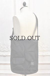 BAICYCLON by Bagjack　" MULTI POCKET SHOULDER BAG "　col.Black