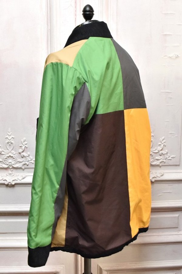 画像7: BLACKBIRD　" Coveralls - handpaint "　col.Black-Patchwork