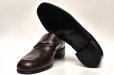 画像7: HUSBANDS　" Strap Loafers - Italian Lambskin "　col.Burgundy