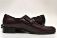 画像2: HUSBANDS　" Strap Loafers - Italian Lambskin "　col.Burgundy (2)