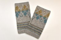 Nine Tailor　" Parry Arm Warmer "　col.L.Grey Mix