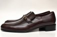 画像1: HUSBANDS　" Strap Loafers - Italian Lambskin "　col.Burgundy (1)