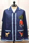 画像1: baziszt　" Melange Shirt "　col.Blue (1)