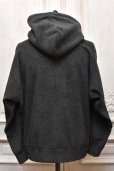 画像4: O- (0-CHO-RUI.LAB)　" WRITERS HOODIE "　col.D.Charcoal (4)