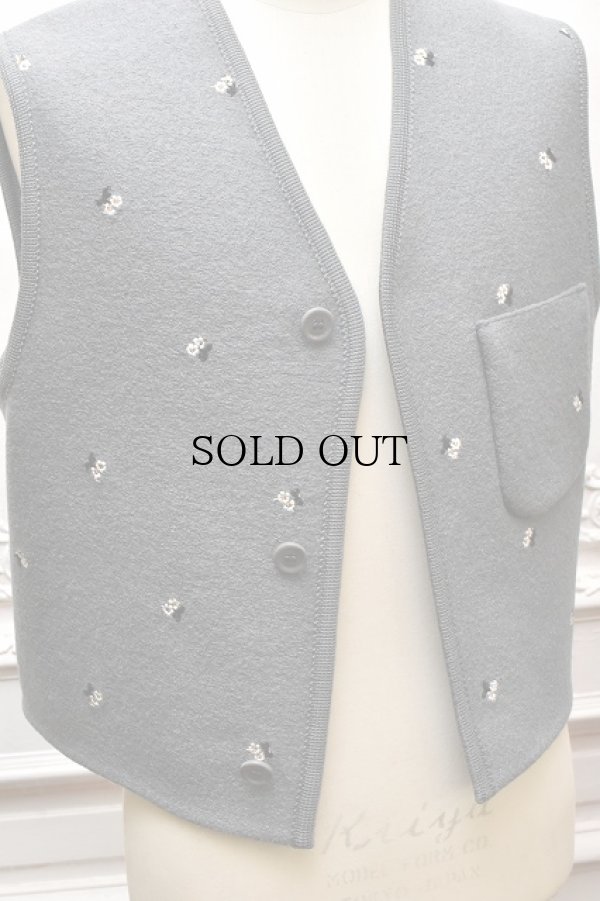 画像6: RIER　" WALKER GILET CITY "　col.Castelrock Flowers Felted