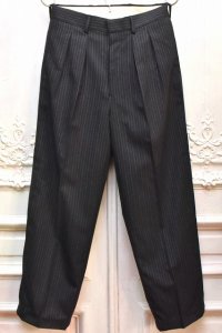 NICENESS　" SCHENKER - Flying V Trouser Wide "　col.Navy