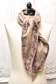 画像3: SILVANA MANETTI　" CLOUD - Cashmere Wool Nylon Stole "　col.Brown/Bordeaux