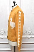 画像3: S.S Daley　" Duck Motif Lambswool Cardigan "　col.Yellow (3)