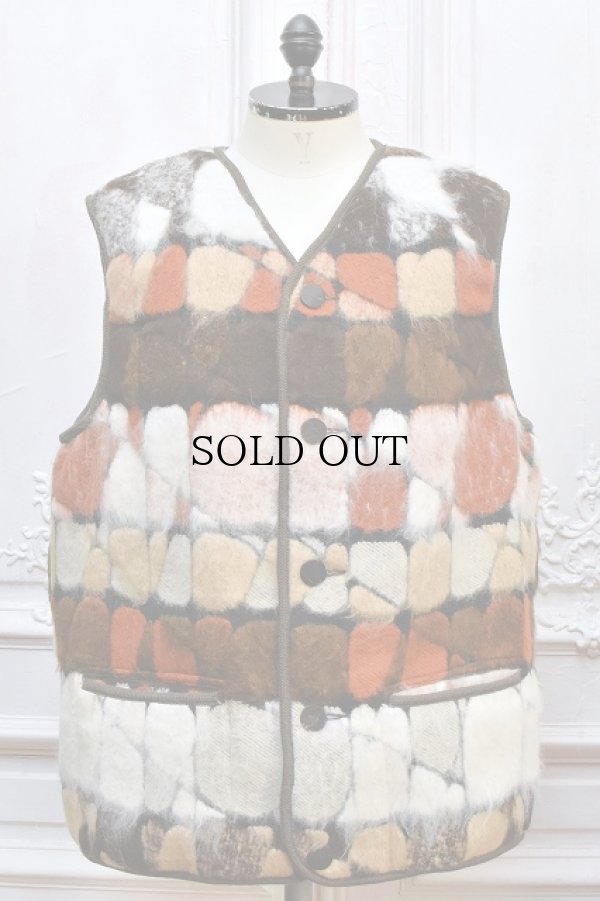 画像1: BLACKBIRD　" jerkin vest "　col.Crezy