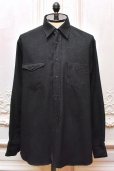 画像1: MAATEE＆SONS　" SILK GACHA POCKE WORK SHIRTS "　col.NAVYPIN (1)