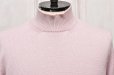 画像2: MAATEE＆SONS　" WOODTED CASHMERE MN PULLOVER - cherry "　col.Pink (2)