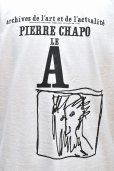 画像2: BLACKBIRD　" Short Sleeve Cutsewn - Pierre Chapo 02 "　col.White (2)