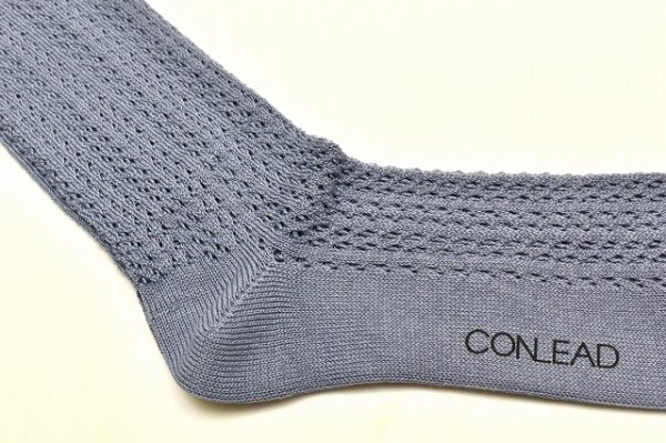 画像2: CONLEAD　" LACE Short Socks "　col.Ice Sword