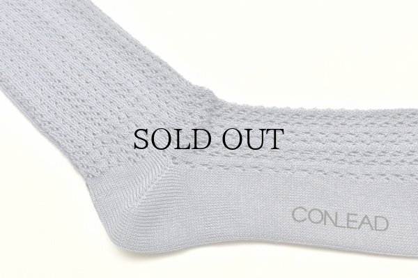 画像2: CONLEAD　" LACE Short Socks "　col.Ice Sword