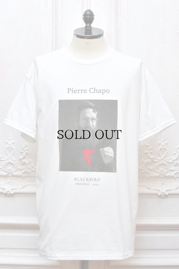 画像1: BLACKBIRD　" Short Sleeve Cutsewn - Pierre Chapo 01 "　col.White