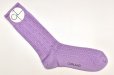 画像1: CONLEAD　" LACE Short Socks "　col.Lavender (1)