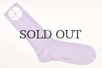 CONLEAD　" LACE Short Socks "　col.Lavender