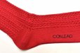 画像2: CONLEAD　" LACE Short Socks "　col.Red (2)