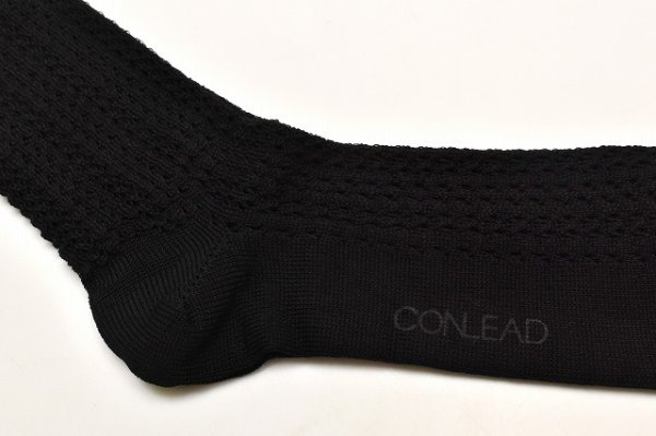 画像2: CONLEAD　" LACE Short Socks "　col.Black