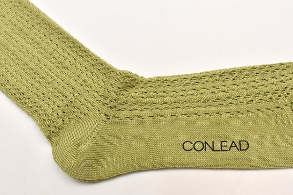 画像2: CONLEAD　" LACE Short Socks "　col.Fresh Leaf