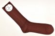 画像1: CONLEAD　" LACE Short Socks "　col.Brown (1)