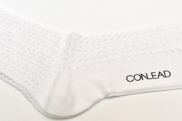 画像2: CONLEAD　" LACE Short Socks "　col.WHITE