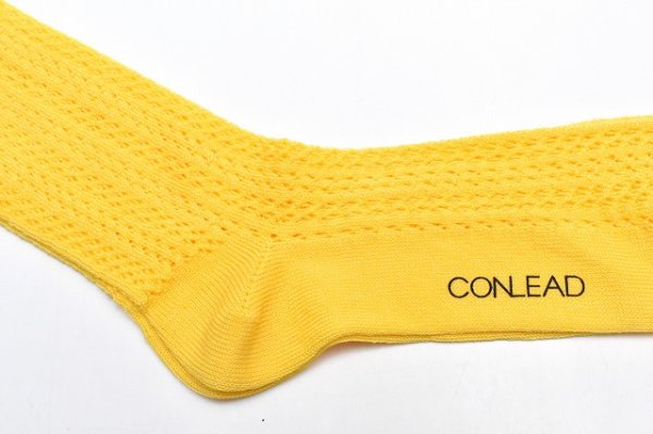 画像2: CONLEAD　" LACE Short Socks "　col.Yellow