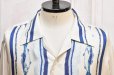 画像2: S.S Daley　" Elliot Silk Shirt "　col.Ivory/Blue (2)