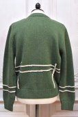 画像4: S.S Daley　" Cyril Lamb Motif Cardigan "　col.Green (4)