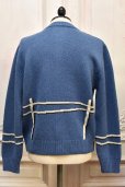 画像4: S.S Daley　" Cyril Lamb Motif Cardigan "　col.Blue (4)