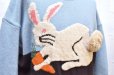 画像2: S.S Daley　" Hector Bunny Crewneck Sweater "　col.Blue/White/Brown (2)