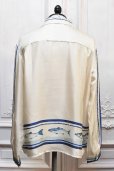 画像4: S.S Daley　" Elliot Silk Shirt "　col.Ivory/Blue (4)