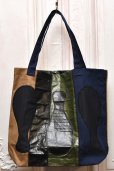 画像1: KHOKI　" Souvenir tote bag "　col.Khaki (1)