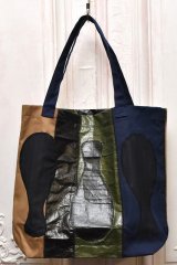 KHOKI　" Souvenir tote bag "　col.Khaki