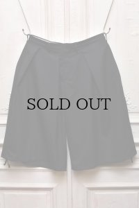 KHOKI　" Wide-leg cropped pants "　col.Navy