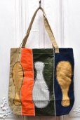 画像1: KHOKI　" Souvenir tote bag "　col.Orange (1)