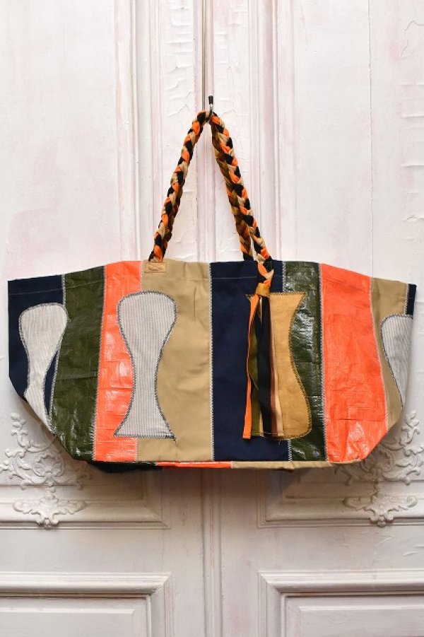 画像1: KHOKI　" Souvenir bag "　col.Orange