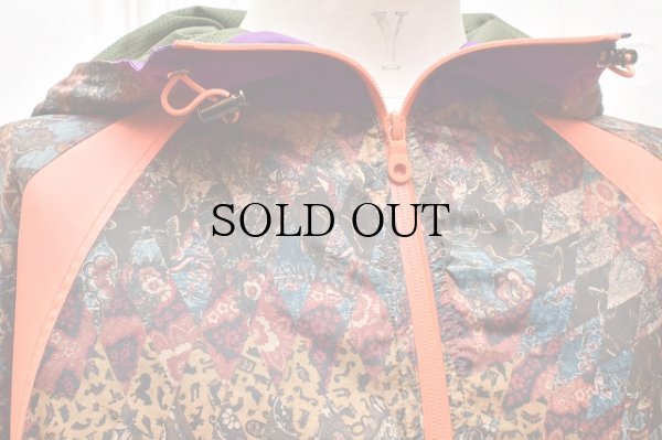 画像2: KHOKI　" American quilts-printed pull-over jacket "　col.Purple