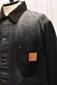 画像3: KHOKI　" Vintage-effect work coat "　col.Black