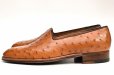 画像1: Le Yucca's　" Y30519 - YEB/2 "　col.Cognac Ostrich (1)