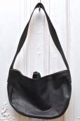 画像2: Taiga Takahashi　" NEWSBOY BAG small - HORSE LEATHER "　col.Black (2)