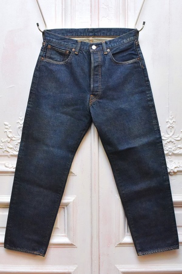 画像1: A.PRESSE　" Washed Denim Pants E "　col.Indigo