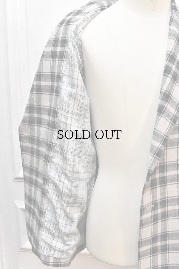 画像5: m's braque　" W4B Comfort Loosen Jacket with Lining "　col.Grey Check