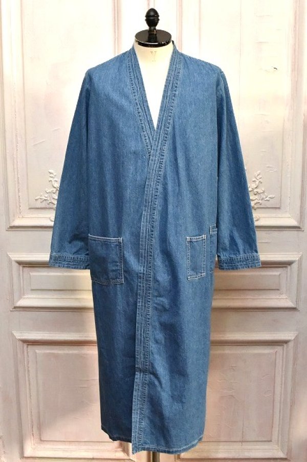 画像1: CLASS　" 8oz SELVEDGE DENIM COAT - USED FINISH "　col.Indigo