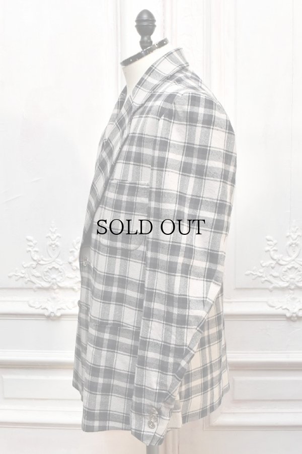 画像3: m's braque　" W4B Comfort Loosen Jacket with Lining "　col.Grey Check