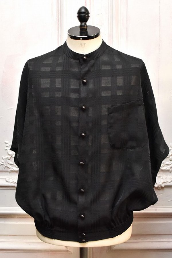 画像1: m's braque　" Kite Shirt "　col.Black