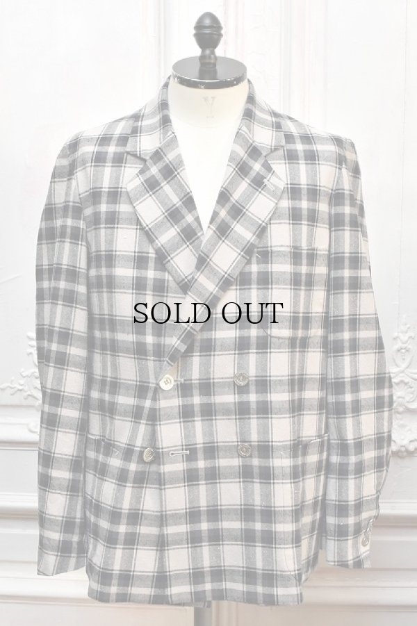 画像1: m's braque　" W4B Comfort Loosen Jacket with Lining "　col.Grey Check